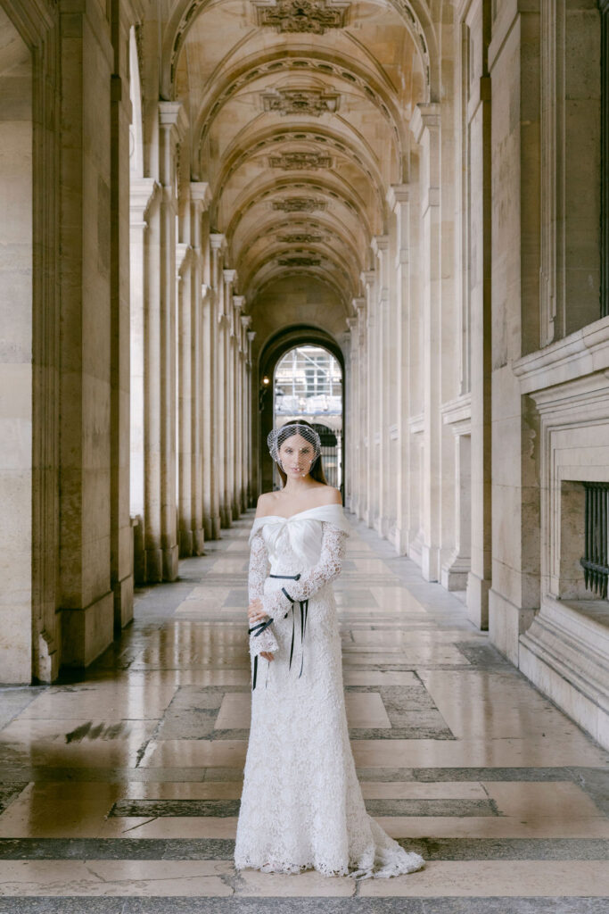 portrait of the bride