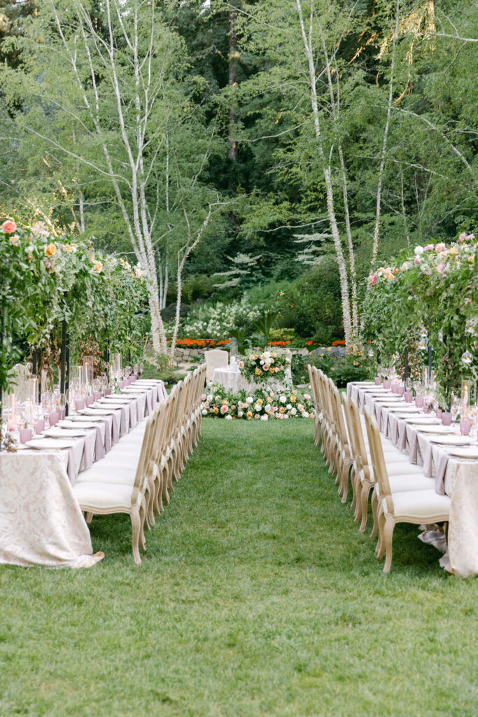 wedding reception decor - Northern California Wedding Venues