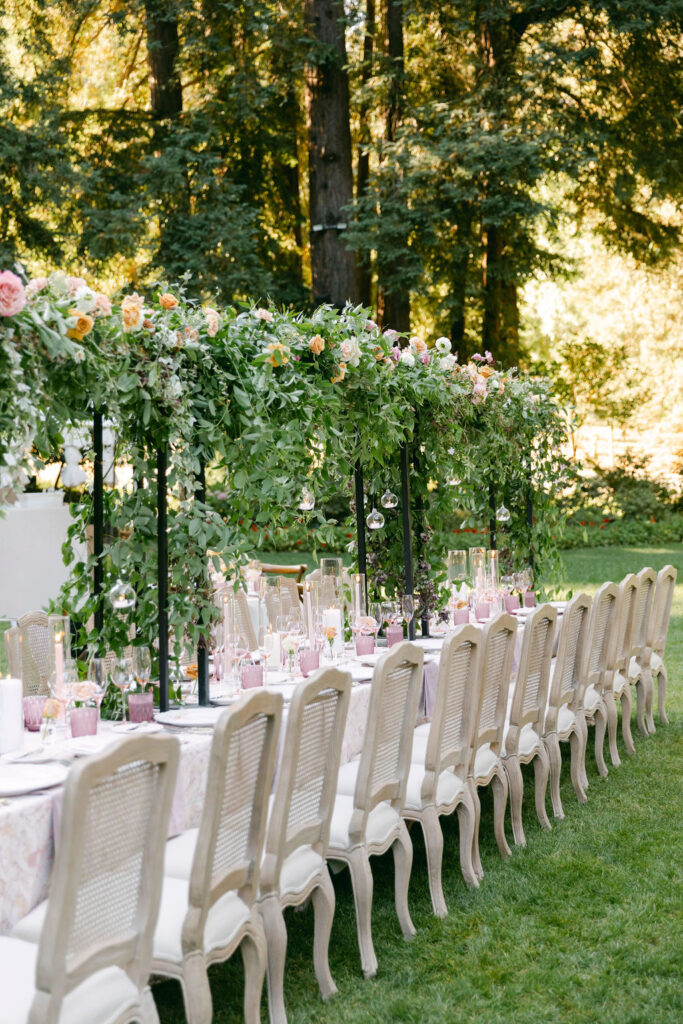 whimsical wedding reception