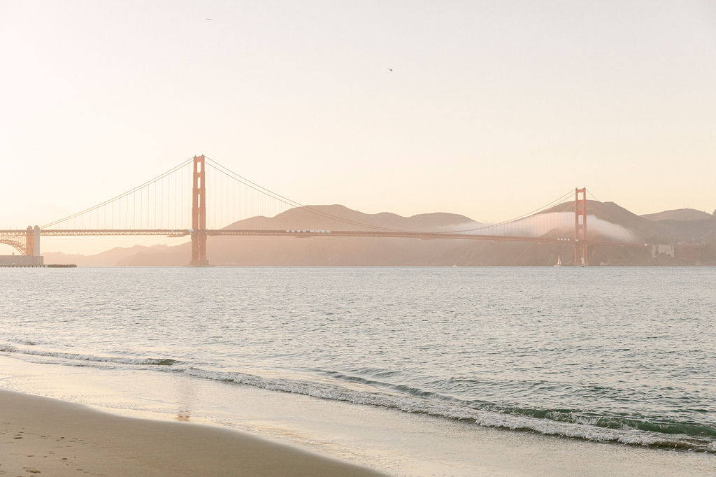 stunning engagement session in SF