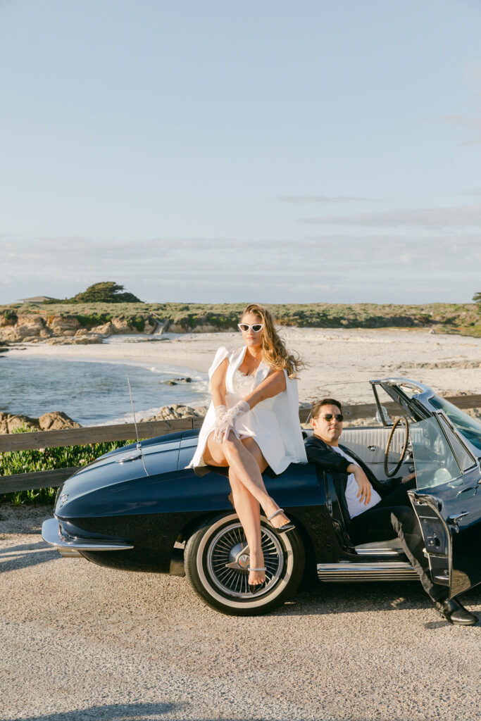 elegant couples session at pebble beach 